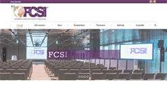 Desktop Screenshot of fcsi-italia.org